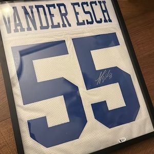 Leighton Vander Esch - signed Dallas Cowboys jersey